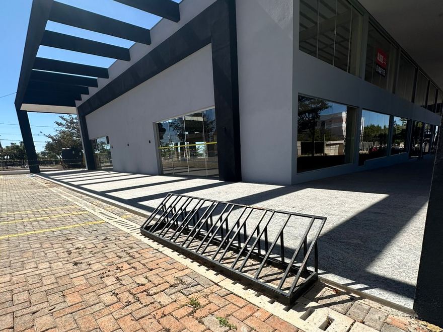 Jardins Open Mall — Fachada concluída